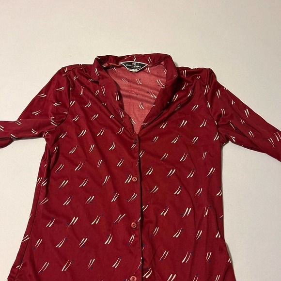 𝅺VINTAGE Alex Colman red button down M - Picture 4 of 11